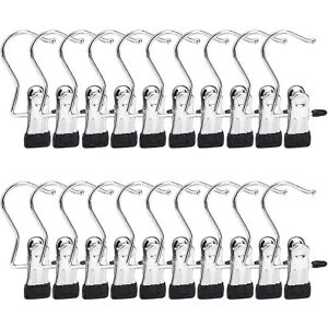 Unbranded (As show, One size) Clothes Hanger Clip Hooks 20pcs Portable Laundry Hook Starte Unbranded (As show, One size) Clothes Hanger Clip Hooks 20pcs Portable Laundry Hook Starte