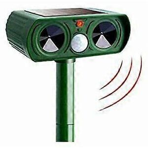 Unbranded (As show, One size) Solar Ultrasonic Animal Repeller Infrared Induction Solar Mo Unbranded (As show, One size) Solar Ultrasonic Animal Repeller Infrared Induction Solar Mo