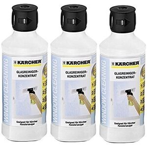 Kärcher Karcher Window Vac Glass Cleaning Surface Shine Concentrate Solution (Pack of 3) Kärcher Karcher Window Vac Glass Cleaning Surface Shine Concentrate Solution (Pack of 3)