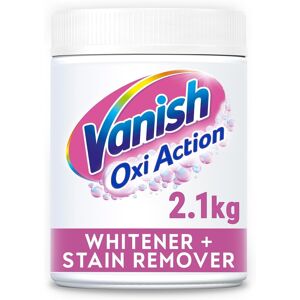 Vanish Oxi Action Laundry Whitener and Stain Remover Powder for Whites 2.1Kg, fo Vanish Oxi Action Laundry Whitener and Stain Remover Powder for Whites 2.1Kg, fo