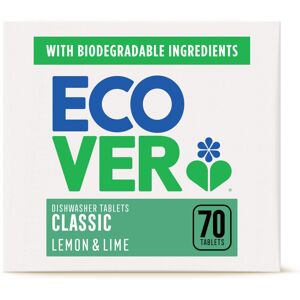Ecover Classic Dishwasher Tablets, Contains Salt & Rinse Aid, Powerful Cleaning, Ecover Classic Dishwasher Tablets, Contains Salt & Rinse Aid, Powerful Cleaning,