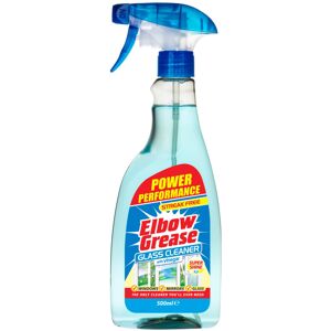 Elbow Grease Glass Cleaner with Vinegar for Windows and Mirrors, 500 ml - Window Elbow Grease Glass Cleaner with Vinegar for Windows and Mirrors, 500 ml - Window
