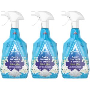 Astonish Daily Shower and Shine, Vegan and Cruelty-free Shower Spray, White Lili Astonish Daily Shower and Shine, Vegan and Cruelty-free Shower Spray, White Lili