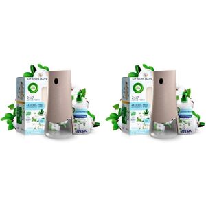 Air Wick Airwick Aerosol-Free Automatic Air Freshener Spray Kit, Fresh Cotton, 1 Gadget & Air Wick Airwick Aerosol-Free Automatic Air Freshener Spray Kit, Fresh Cotton, 1 Gadget &