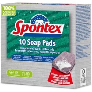 Spontex 10 Soap Scourer Pads Spontex 10 Soap Scourer Pads