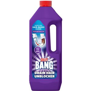Cillit Bang Hair Drain Unblocker Gel, Dissolves Hair-Based Blockages, For Shower Cillit Bang Hair Drain Unblocker Gel, Dissolves Hair-Based Blockages, For Shower