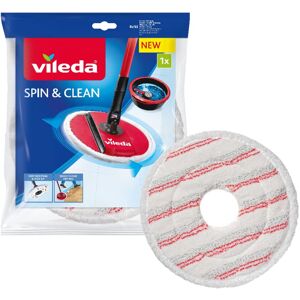 Vileda Spin and Clean Mop Refill, White, 1 Count (Pack of 1) Vileda Spin and Clean Mop Refill, White, 1 Count (Pack of 1)