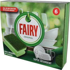 Addis Fairy Originals Non Scratch General Dual Sponge Scourer with Crystals, Pac Addis Fairy Originals Non Scratch General Dual Sponge Scourer with Crystals, Pac