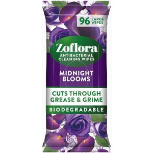 Zoflora Midnight Blooms Antibacterial Wipes, 96 Wipes Zoflora Midnight Blooms Antibacterial Wipes, 96 Wipes