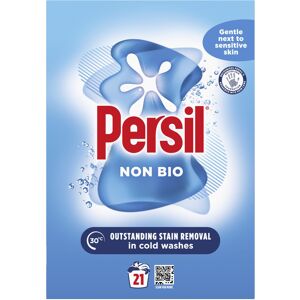 Persil Non Bio Washing Powder gentle next to sensitive skin for outstanding stai Persil Non Bio Washing Powder gentle next to sensitive skin for outstanding stai
