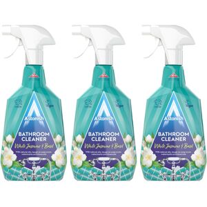 Astonish White Jasmine & Basil Bathroom Cleaner Spray, Cruelty-free, Vegan, 3 x Astonish White Jasmine & Basil Bathroom Cleaner Spray, Cruelty-free, Vegan, 3 x