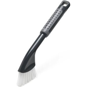 Addis ComfiGrip Grout/Cleaning Brush In Graphite With Stiff Bristles Addis ComfiGrip Grout/Cleaning Brush In Graphite With Stiff Bristles