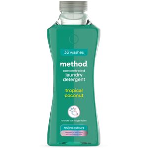 method Concentrated Laundry Detergent, Washing Liquid Fresh Tropical Coconut Sce method Concentrated Laundry Detergent, Washing Liquid Fresh Tropical Coconut Sce