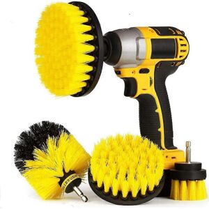 Unbranded (As show, One size) 4 Pieces Electric Drill Cleaning Brush -(Drill Not Included) Unbranded (As show, One size) 4 Pieces Electric Drill Cleaning Brush -(Drill Not Included)