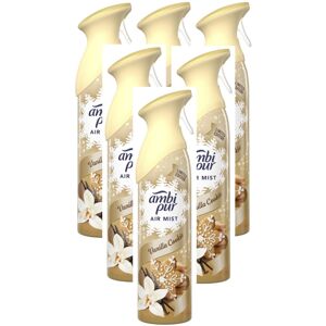 6 X 185 ml Febreze/Ambi Pur Air Mist Air Freshener Spray - Vanilla Cookie 6 X 185 ml Febreze/Ambi Pur Air Mist Air Freshener Spray - Vanilla Cookie