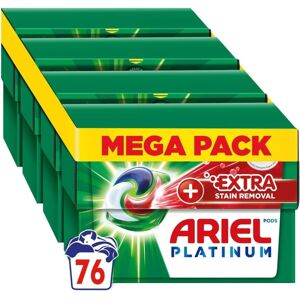 Ariel Platinum PODS?, Washing Liquid Laundry Detergent Capsules 76 (4x19) Washes Ariel Platinum PODS?, Washing Liquid Laundry Detergent Capsules 76 (4x19) Washes