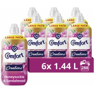 Comfort Creations Honeysuckle & Sandalwood Fabric Conditioner with Stay Fresh te Comfort Creations Honeysuckle & Sandalwood Fabric Conditioner with Stay Fresh te