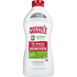 Nature's Miracle Natures Miracle Laundry Boost In-Wash Stain and Odor Remover 32 Oz Laundry Sta Nature's Miracle Natures Miracle Laundry Boost In-Wash Stain and Odor Remover 32 Oz Laundry Sta