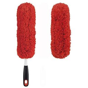 OXO Good Grips Microfiber Hand Duster with Microfiber Duster Refill OXO Good Grips Microfiber Hand Duster with Microfiber Duster Refill