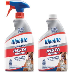 Bissell Woolite Advantage INSTAclean Pet Stain Remover - 2 Pack 3322 Bissell Woolite Advantage INSTAclean Pet Stain Remover - 2 Pack 3322