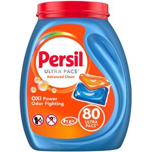 Persil Ultra Pacs Advanced Clean Oxi+Odor Power Laundry Detergent 80 count Persil Ultra Pacs Advanced Clean Oxi+Odor Power Laundry Detergent 80 count