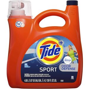 Procter & Gamble Tide Plus Febreze Fresh Sport Odor Defense HE Turbo Clean Liquid Laundry Deterge Procter & Gamble Tide Plus Febreze Fresh Sport Odor Defense HE Turbo Clean Liquid Laundry Deterge