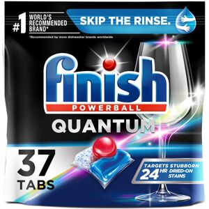 Finish - Quantum with Activblu technology - 37ct - Dishwasher Detergent - Powerb Finish - Quantum with Activblu technology - 37ct - Dishwasher Detergent - Powerb