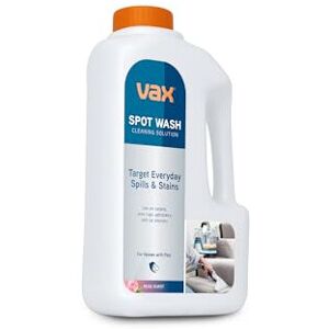 Vax SpotWash Carpet & Upholstery Stain Remover Shampoo, 1L Rose Burst Vax SpotWash Carpet & Upholstery Stain Remover Shampoo, 1L Rose Burst