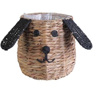 Unbranded (Small black ear, One size) Hand-woven Wood Storage-Basket Portable-Wall Hanging Unbranded (Small black ear, One size) Hand-woven Wood Storage-Basket Portable-Wall Hanging