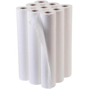 Unbranded (Default) 20” White 2-Ply Couch Rolls - Recycled - 40m x 9 Rolls/Case Unbranded (Default) 20” White 2-Ply Couch Rolls - Recycled - 40m x 9 Rolls/Case