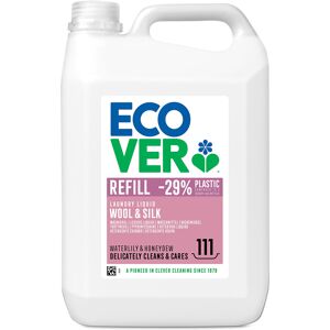 Ecover Delicate Laundry Liquid Waterlily & Honeydew Refill 111 Wash, 5L Ecover Delicate Laundry Liquid Waterlily & Honeydew Refill 111 Wash, 5L
