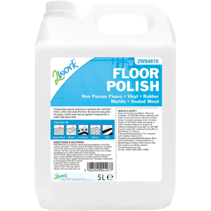 2WORK FLOOR POLISH 5 LITRE 109 2WORK FLOOR POLISH 5 LITRE 109