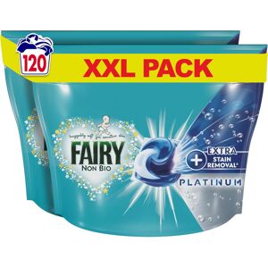 Fairy Non Bio Pods Laundry Capsules 120 Washes Extra Stain Removal Fairy Non Bio Pods Laundry Capsules 120 Washes Extra Stain Removal