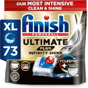 Finish Dishwasher Tablet Ultimate Plus Infinity Shine 73 Detergent Tablets Fresh Finish Dishwasher Tablet Ultimate Plus Infinity Shine 73 Detergent Tablets Fresh