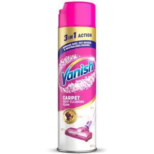 Vanish Carpet Cleaner Foam for Large Areas - 3x More Dirt & Pet Hair Removal vs Vanish Carpet Cleaner Foam for Large Areas - 3x More Dirt & Pet Hair Removal vs
