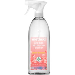 Method Antibacterial Spray, All Purpose Cleaner, Peach Blossom, 828 ml Method Antibacterial Spray, All Purpose Cleaner, Peach Blossom, 828 ml