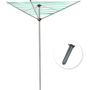 (3 Arm – 30m Drying Area) KCT Rotary Washing Clothes Line + Optional Covers (3 Arm – 30m Drying Area) KCT Rotary Washing Clothes Line + Optional Covers