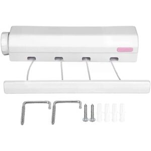 Unbranded (4 lines) Retractable Clothesline With 4/5-Lines Wall Mounted Clothes Dryer Line Unbranded (4 lines) Retractable Clothesline With 4/5-Lines Wall Mounted Clothes Dryer Line