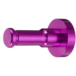 GreenZech (Purple) 1Pcs Wall Mounted Decorative Bathroom Hooks Towel Racks Aluminum Finish GreenZech (Purple) 1Pcs Wall Mounted Decorative Bathroom Hooks Towel Racks Aluminum Finish