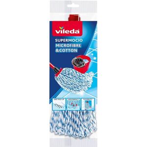 Vileda SuperMocio Microfibre & Cotton Mop Head Refill Vileda SuperMocio Microfibre & Cotton Mop Head Refill