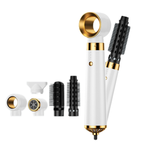Markenlos 5-in-1 Electric Hair Dryer Hot Air Brush Blow Dryer Styling Set,A(EU) Markenlos 5-in-1 Electric Hair Dryer Hot Air Brush Blow Dryer Styling Set,A(EU)