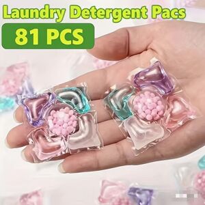 SRJ STAR (81pcs) 51/81pcs Laundry Detergent Pods (5-in-1 Multi-Purpose Stain Remover) - E SRJ STAR (81pcs) 51/81pcs Laundry Detergent Pods (5-in-1 Multi-Purpose Stain Remover) - E