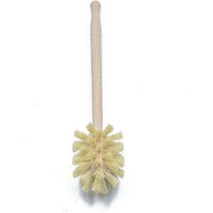 Typecat Toilet Brush, Wood Brush Made of Beechwood, Strong Bristles with 360 Typecat Toilet Brush, Wood Brush Made of Beechwood, Strong Bristles with 360