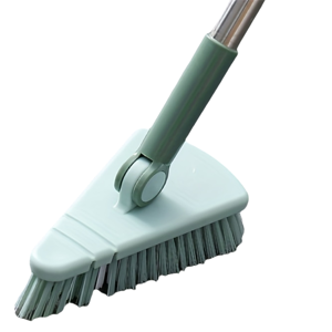 Typecat Triangle Floor Brush for Cleaning Bathtub and Gaps, Long Handle Detach Typecat Triangle Floor Brush for Cleaning Bathtub and Gaps, Long Handle Detach