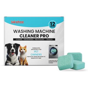 Unbranded Deep Cleaning Washing Machine Tablets - Odor Removal & Descaling, 12Pcs/Box Unbranded Deep Cleaning Washing Machine Tablets - Odor Removal & Descaling, 12Pcs/Box