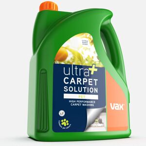 Vax Ultra+ Pet 4L Carpet Cleaner Solution, Stain Remover Shampoo, Citrus Burst S Vax Ultra+ Pet 4L Carpet Cleaner Solution, Stain Remover Shampoo, Citrus Burst S
