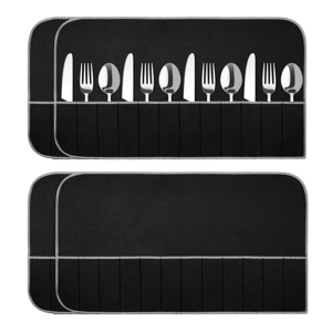 Saudism Silver Storage Bags Cloth Felt Flatware Organizer Anti Tarnish Protector 4pcs Saudism Silver Storage Bags Cloth Felt Flatware Organizer Anti Tarnish Protector 4pcs