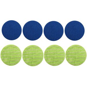 Saudism 8Pcs Replacement Pad for Cordless Electric Rotary Mop Sweeper Wireless Scrubber Saudism 8Pcs Replacement Pad for Cordless Electric Rotary Mop Sweeper Wireless Scrubber