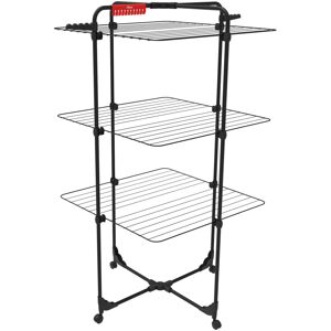 Vileda Mixer 3 Ultimate Clothes Airer (Black Edition) 30m of drying space Flexib Vileda Mixer 3 Ultimate Clothes Airer (Black Edition) 30m of drying space Flexib