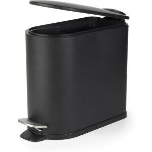 Beldray Bathroom Pedal Bin ? 5 Litre Small Toilet Bin, Soft Closing Lid, D-Shape Beldray Bathroom Pedal Bin ? 5 Litre Small Toilet Bin, Soft Closing Lid, D-Shape